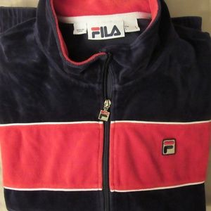 Fila classic sweat suit jacket